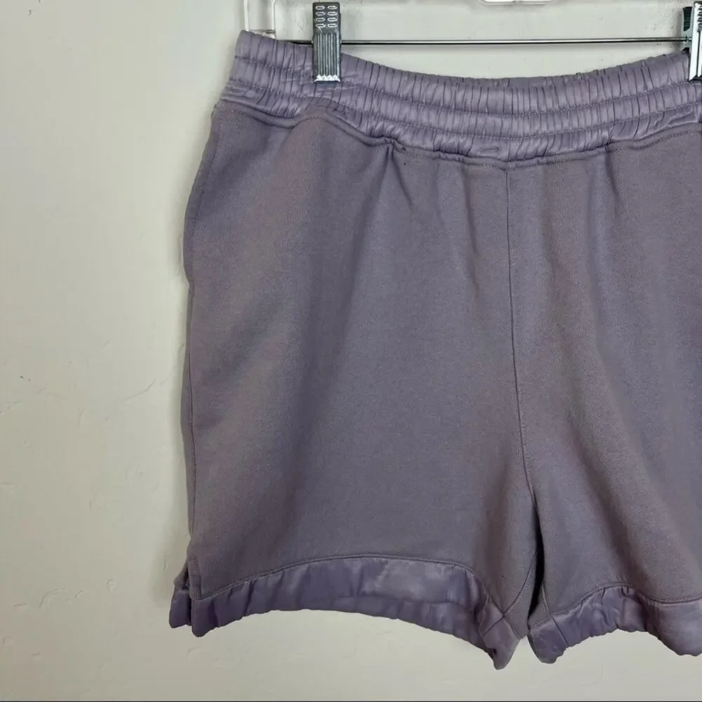 RtA Edgar Sweat Shorts in Dusk Mauve